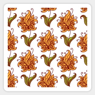 Unique Pattern Retro Sticker